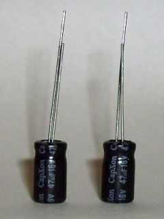 NONPOLARIZED 2x CAPACITORS 47uf QUAD 405 1