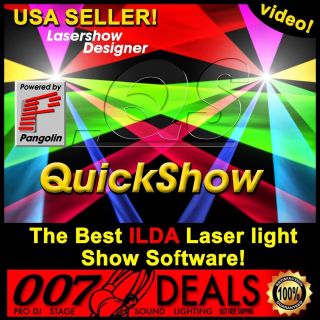 QuickShow 2.0 FB3 Pangolin Laser Show Designer Software