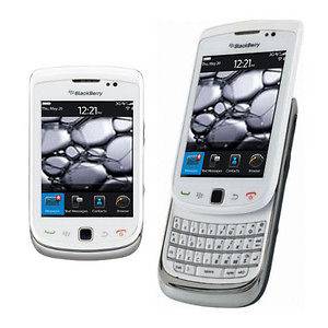 New BlackBerry Torch 9800 White Unlocked ATT Tmobile Vodafofone Fido 