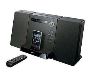 NEW Sony CD/AM/FM Micro Hi Fi Component Shelf System w/ iPod Cradle 