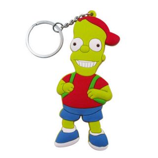 The Simpsons Bart Simpson Key Ring Chain New