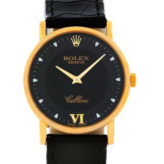 Rolex Cellini Classic Mens 18K Yellow Gold 5115 Watch
