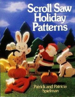 100 SCROLL SAW HOLIDAY Patterns Woodworking Book NEW
