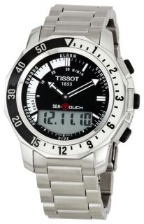 Tissot Mens Sea Touch Watch T026.420.11.05​1.00 Stainless Steel