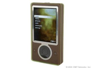 Microsoft ZUNE 30GB Media Player BROWN 7500 Songs 3 Color LCD