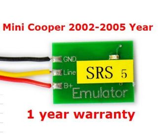   Emulator (Mini Cooper 2002 2005) SRS5 With Installed Child Restraint