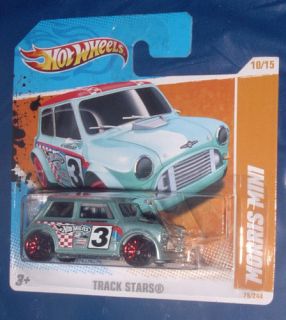 2011 Hot Wheels Track Stars Morris Mini #75/244 short card