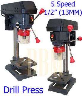   Speed 1/2 Drill Press Bench Machine 1.5 MM  13MM Chuck 