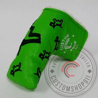   Lime Green cover Headcover fits Scotty Cameron blade ping Golf putter