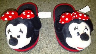 Disney Minnie Mouse (NWOT) House Bedroom Slippers Size S Small 