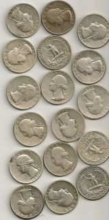 1932 P Washington Quarter 1st year coin, lower grade (sold as each 