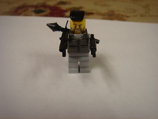 custom lego military soldier minifig with brickarms weapons new