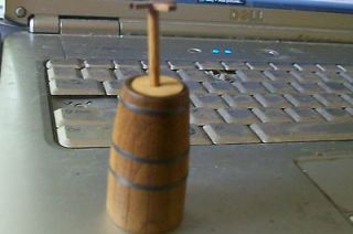 NEW WOODEN OLD FASHIONED BUTTER CHURN MUST SEE+++++
