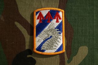 Patch, 3rd Sustainment Brigade, Color
