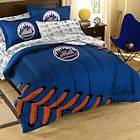 NEW YORK METS Full Bed in a Bag Set 7 Piece Comforter, Sheets & more 