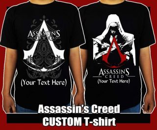NEW Assassins Creed game PS3 Xbox360 CUSTOM T shirt Tee
