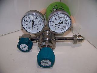 Newly listed Airgas dual stage regulator CGA580