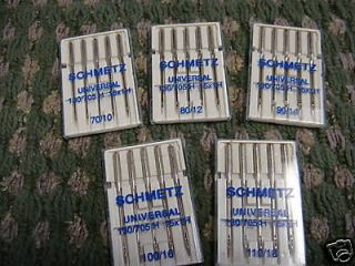   Sewing Needles Kenmore,Brother, Janome 10,12,14,16,18 Assorted Sizes