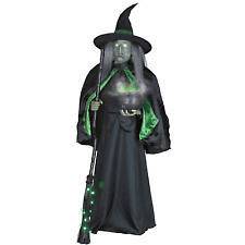   2ft Lifesize Witch&Cauldron Indoor Halloween Holiday Decoration, 1 DAY
