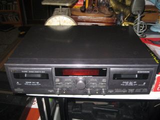 JVC TD W309 Dual Cassette Dynamics Recording Processor