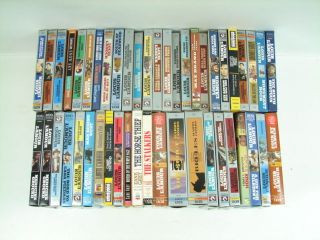 Huge LOT Of 47 Audio Books Cassettes Tapes Country Western Louis L 