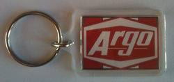 ARGO vintage 6x6 ATV ATVS REPRO keychain ring fob