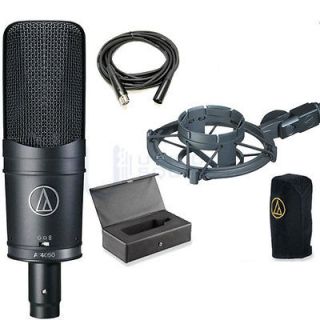 Audio Technica AT4050 AT 4050 Condenser Mic w/ Shockmount + XLR Cable