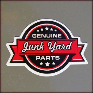   Yard Parts sticker decal vinyl stolen scrap rat car bike window bmx