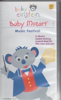 Baby Einstein   Baby Mozart   Music Festival VHS PAL Video