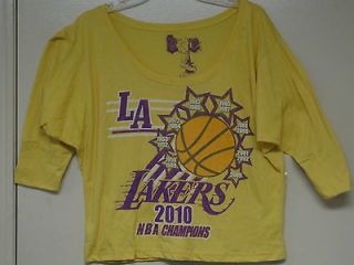 NBA Los Angeles Lakers Gold ( Lakers NBA Champs ) Vintage Looking T 