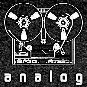 ANALOG Audio T Shirt/Retro/ Vintage/Tascam​/Reel/Tape