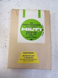 HILTI 100 SAFETY BOOSTERS 3/110M *NEW IN BOX*