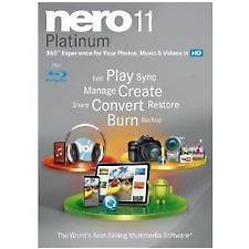 Nero 11 platinum Audio/Video and Video Maintenance/En​hancement