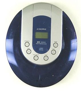 Audiovox DM8206 45ES CD Player 45 Second Anti Skip Protection