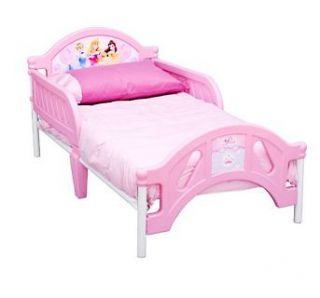 Toddler Child Kids Bed Furniture   Pink Disney Princess