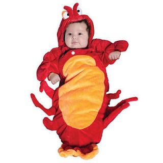   Lobster Bunting Halloween Costume   Infant Size Birth   6 Months