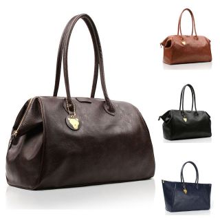 New Hollywood Envy Style Handbag Tote Shoulder Big Leather Travel Bag
