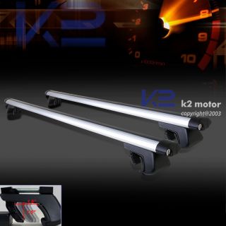 48 AUTO SUV CAR ROOF TOP CROSS BARS LUGGAGE CARGO RACK PAIR (Fits 
