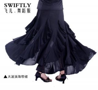 Latin salsa flamenco Ballroom Dance Dress #M073 skirt