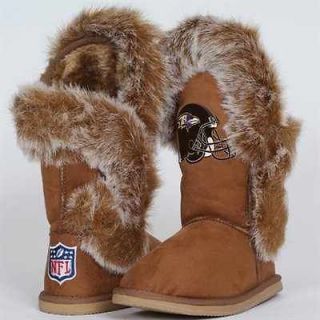 Baltimore Ravens Ladies Fanatic Boots By Cuce Shoes