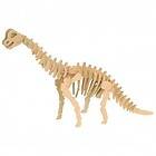 New Balsa Wood 3D Puzzle Educational Toy Assembly Dinosaur Apatosaurus 