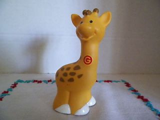   PRICE LITTLE PEOPLE ALPHABET A TO Z LEARNING ZOO G GIRAFFE **EUC