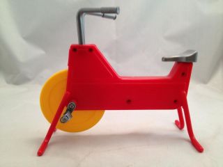 Vintage 1983 Meritus Toy Exercycle Barbie Size.6tall 7long
