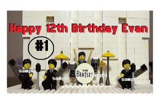 Lego Beatles Edible Cake/Cupcake/C​ookie Toppers