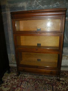   WERNICKE LAWYERS STACKING ARTS CRAFTS BARRISTER BOOKCASE FREE SHIP