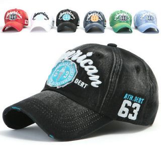   washed Blue Ball Cap Cotton Baseball Hat Trucker Caps Visors Hats