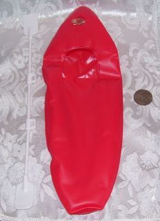   BLOW UP KAYAK BOAT ACCESSORY WITH OAR FOR BARBIE & KEN DOLLS PRE OWNED