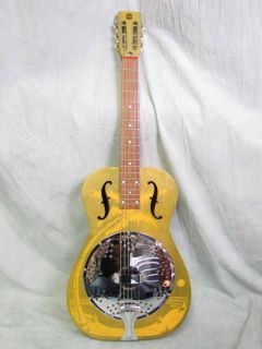 Vintage 1987 Dobro Duolian Hulu Hula Blues Resonator Reso Guitar