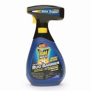 Raid Max Bug Barrier Starter Spray with Auto Trigger 30 fl oz (887 ml)