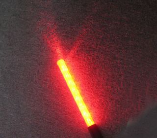 Road Safety Traffic Control 3xAAA Red LED Light baton